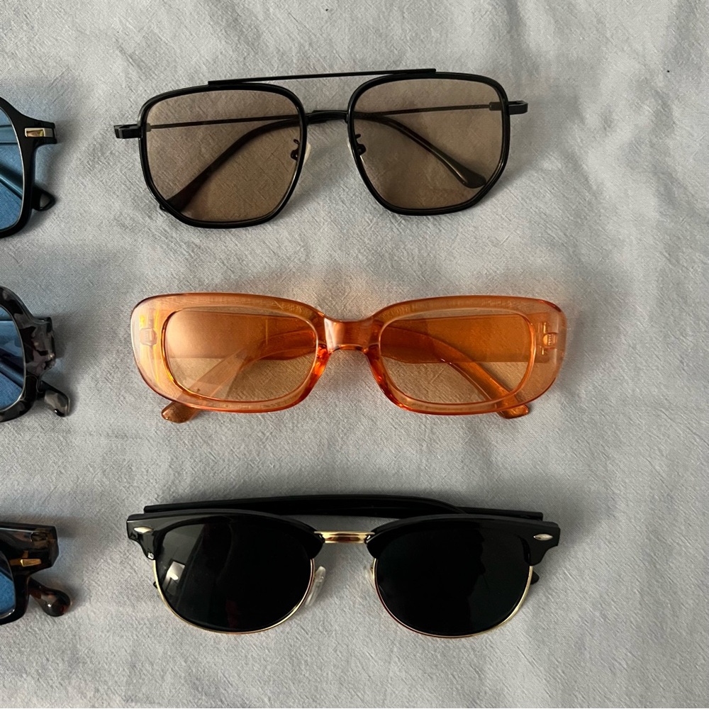 6 Pair Fashion Sunglasses Set - Picture 4 of 4